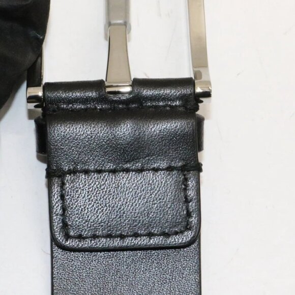 Burberry Men's Check Belt in Archive Beige ITGIOLIN681MP 32/80 - Beige/Black - Picture 8 of 12